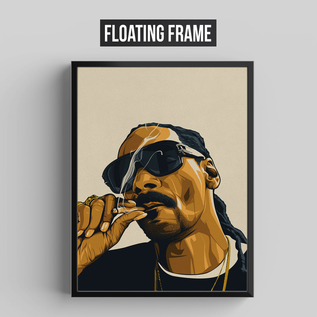 Snoop Dog Smoking Illustration