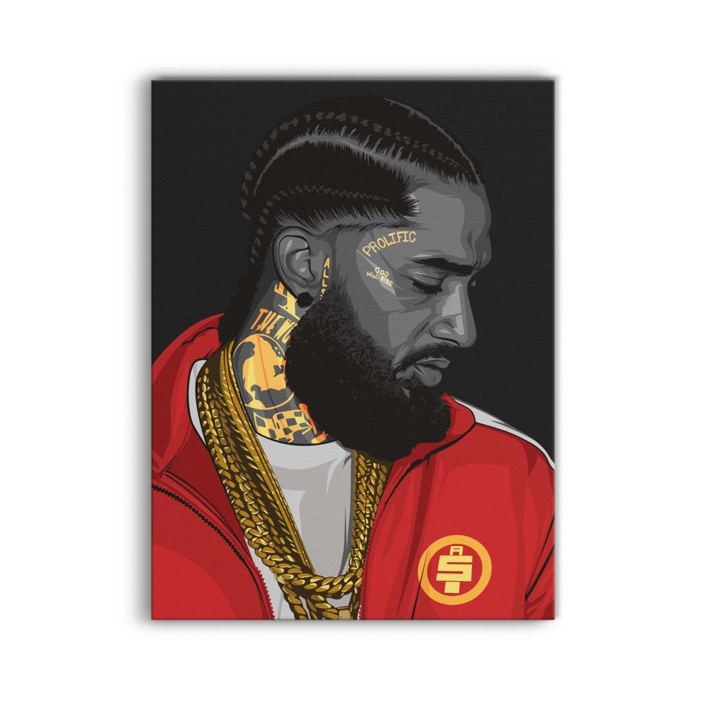 Nipsey Hussle Illustrated