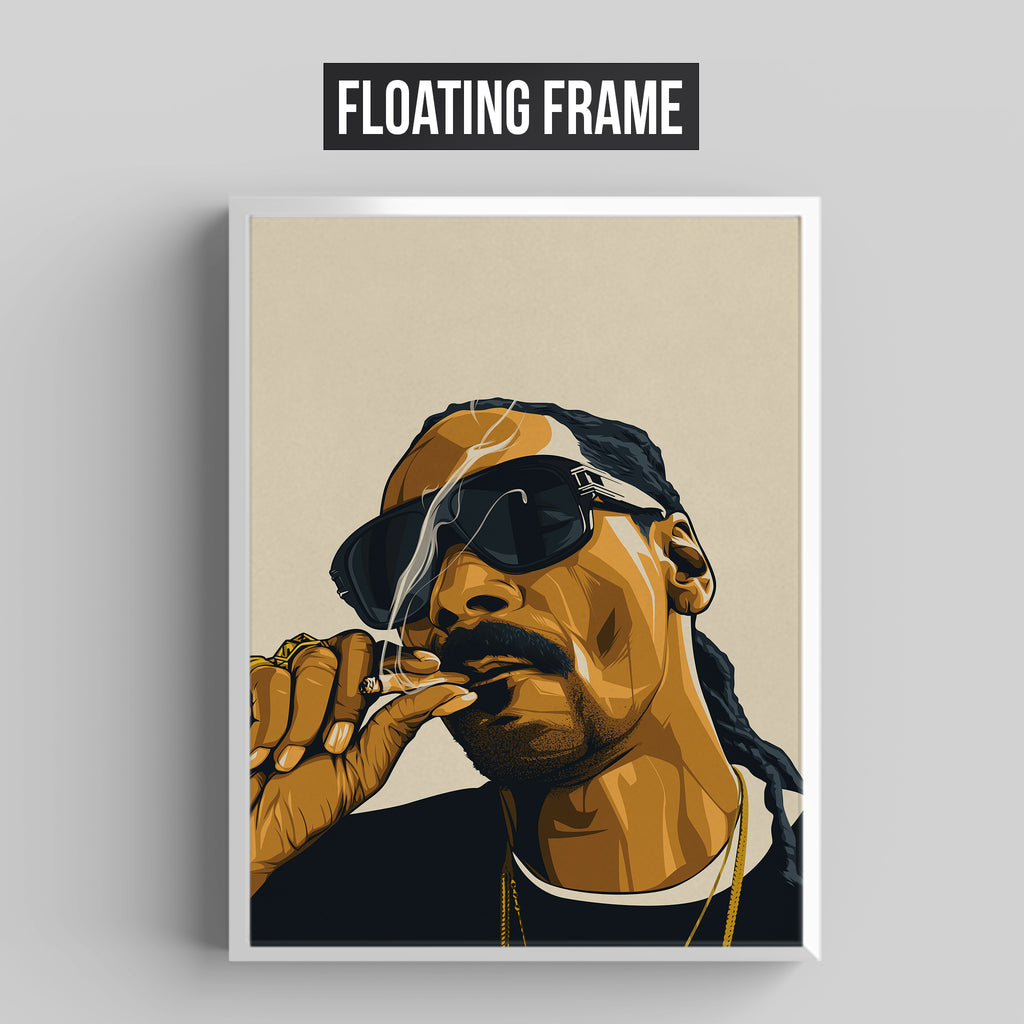 Snoop Dog Smoking Illustration