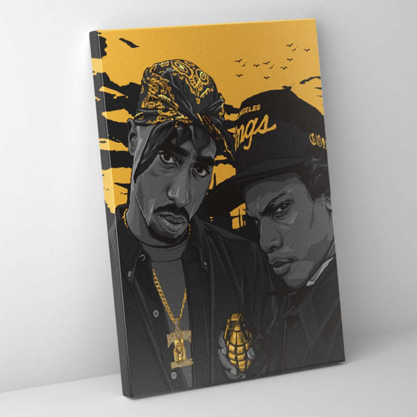 Tupac and Eazy-E